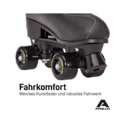 Apollo Rollschuhe »Disco Quads«, größenverstellbar, Größe 31 - 42, ab 6 Jahren (Luna Nova, 31-34) - B-Ware sehr gut