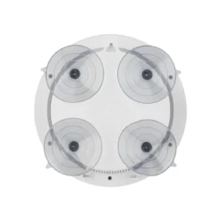 AURIOL® Funk-Badezimmeruhr, mit 4 rückseitigen Saugnäpfen (Weiß) - B-Ware sehr gut