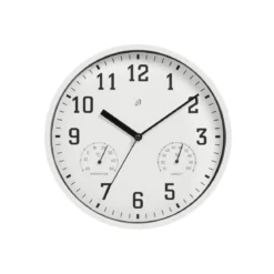 AURIOL® Wanduhr mit Thermo- und Hygrometer - B-Ware