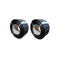 Bang & Co PP-Umreifungsband 12 × 0,55 mm schwarz – 2 Rollen à 2500 m - B-Ware neuwertig