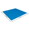 BESTWAY Bodenplane, 396 x 396 cm - B-Ware neuwertig