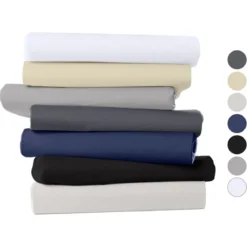Biberna Jersey Spannbettlaken, für Matratzentopper, aus Baumwolle und Elasthan, bügelfrei - B-Ware