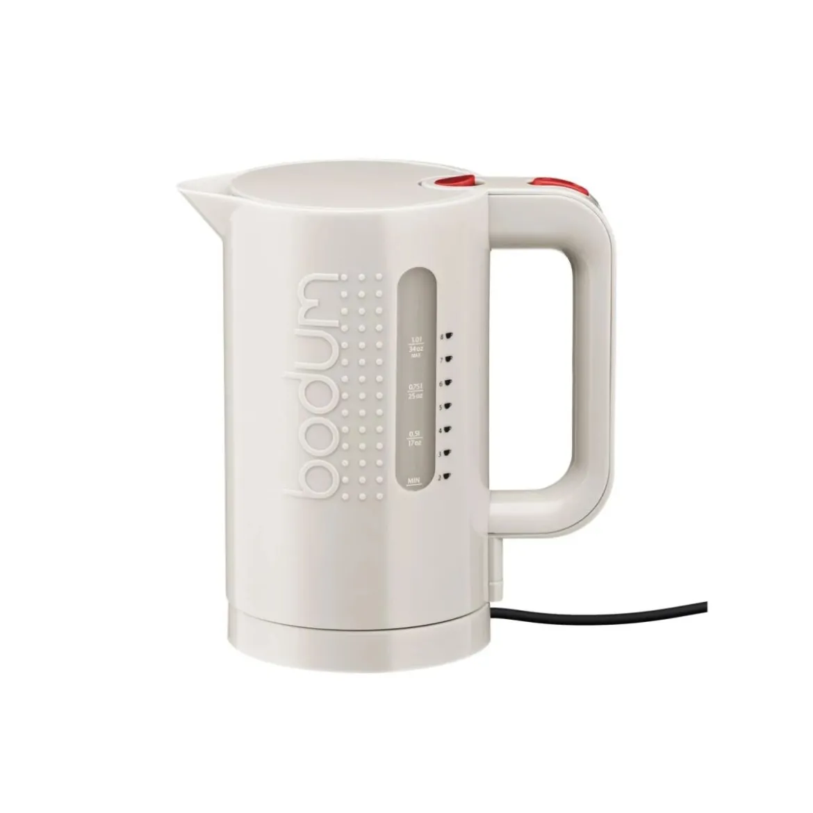 BODUM Elektrischer Wasserkocher Bistro »11452-01 / 11452-913« (Cremeweiß) - B-Ware sehr gut