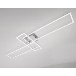 Briloner CCT LED Design Deckenleuchte, Lichttemperatur + Helligkeit regulierbar - B-Ware