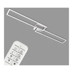 Briloner CCT LED Design Deckenleuchte, Lichttemperatur + Helligkeit regulierbar - B-Ware