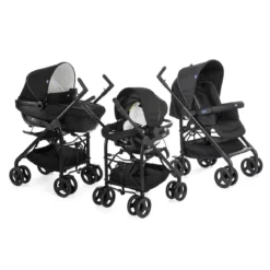 Chicco Kinderwagen »Trio Sprint Black« - B-Ware