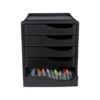 crelando® Schubladenbox, mit integrierter Stiftablage - B-Ware Transportschaden Kosmetisch