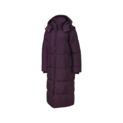 CRIVIT by Jette Sport Damen 2-in-1-Steppmantel, mit abnehmbaren Ärmeln (lila, M (40/42)) - B-Ware neuwertig