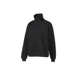 Crivit by Jette Sport Damen Sweatpullover, mit HeiQ Mint Technologie (Schwarz, M(40/42)) - B-Ware neuwertig