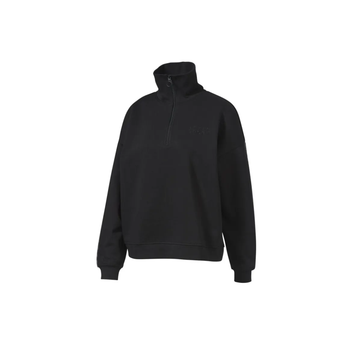 Crivit by Jette Sport Damen Sweatpullover, mit HeiQ Mint Technologie (Schwarz, M(40/42)) - B-Ware neuwertig