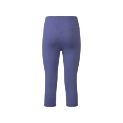 CRIVIT Damen Funktionscapri, mit integrierter Schlüsseltasche im Bund (Lila, XS (32/34)) - B-Ware neuwertig