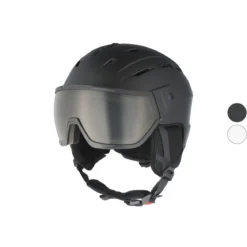 CRIVIT Damen Herren Skihelm mit selbsttönendem Visier - B-Ware