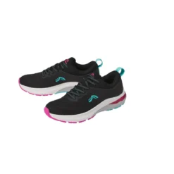 CRIVIT Damen-Laufschuhe, mit dämpfender EVA-Zwischensohle (Schwarz, 37) - B-Ware sehr gut