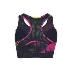 CRIVIT Damen Sport Bustier, mit Mesh-Einsätzen (Gemustert, S(36/38)) - B-Ware neuwertig