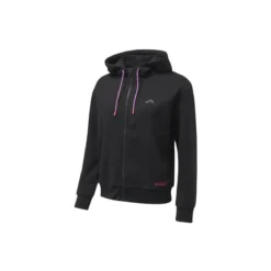 CRIVIT Damen Sweatjacke, mit recyceltem Material (Schwarz, S(36/38)) - B-Ware neuwertig