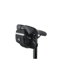 CRIVIT Fahrrad-Multifunktionswerkzeug / Untersatteltasche mit Werkzeug / Minipumpe mit Manometer - B-Ware