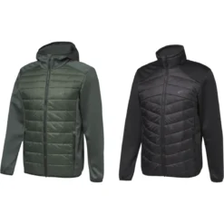 CRIVIT Herren Hybridjacke mit seitlichen Reißverschlusstaschen - B-Ware