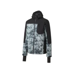 CRIVIT Herren Skijacke mit THERMOLITE® EcoMade-Technologie (Muster schwarz, M(48/50)) - B-Ware sehr gut