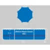 CRIVIT Metal-Frame-Pool, Ø 300 x H 76 cm, inkl. Filterpumpe - B-Ware