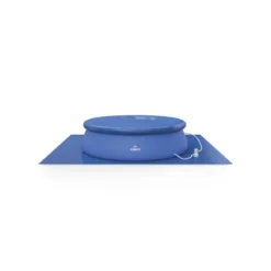 CRIVIT Quick-up-Pool-Set, Ø 457 x 122 cm, inkl. Filterpumpe - B-Ware neuwertig