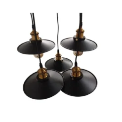 CrownLED Pendelleuchte, 5-flammig, schwarz - B-Ware sonstiges