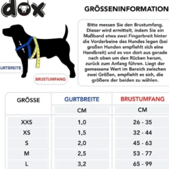 DDOXX Hundegeschirr Nylon, Step-In, Verstellbar, Blau, S - B-Ware sehr gut