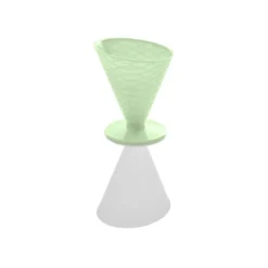 ERNESTO® Eisbecher- Waffelbecher-Set Trinkbecher-Set, BPA-frei - B-Ware
