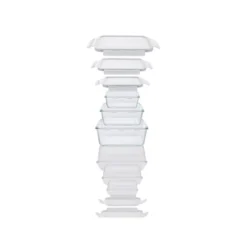 ERNESTO® Glas-Frischhaltedosen, 3-teilig - B-Ware