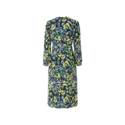 esmara® Damen Blusenkleid, Midi-Länge, leicht ausgestellt geschnitten - B-Ware