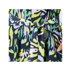 esmara® Damen Blusenkleid, Midi-Länge, leicht ausgestellt geschnitten - B-Ware