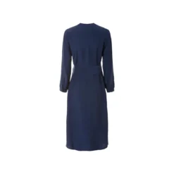 esmara® Damen Blusenkleid, Midi-Länge, leicht ausgestellt geschnitten - B-Ware