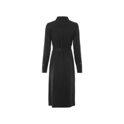 ESMARA® Damen Blusenkleid, mit Seitenschlitzen (Schwarz, 42) - B-Ware sehr gut