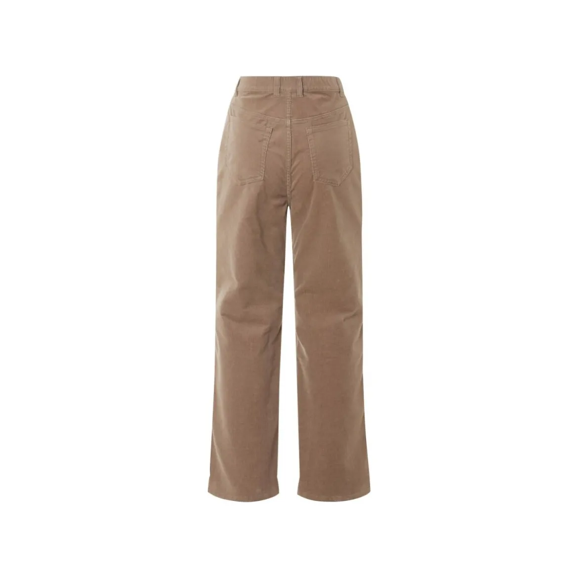esmara® Damen Cordhose, weit und gerade geschnitten - B-Ware