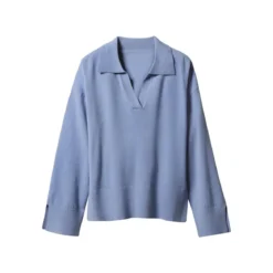 ESMARA® Damen Feinstrickpullover (Blau, XS(32/34)) - B-Ware neuwertig
