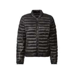 esmara® Damen Jacke mit wärmender, leichter High-Loft-Wattierung (schwarz, S (36/38)) - B-Ware neuwertig