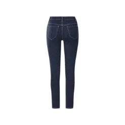 esmara® Damen Jeans, Skinny Fit, normale Leibhöhe (Dunkelblau, 44) - B-Ware neuwertig