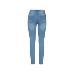 esmara® Damen Jeans, Super Skinny Fit, mit hoher Leibhöhe (hellblau, 34) - B-Ware neuwertig
