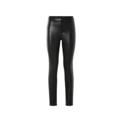 esmara® Damen Jeggings, in Lederoptik (schwarz, 38) - B-Ware neuwertig