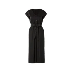esmara® Damen Jumpsuit, 7/8 Länge (schwarz, 36) - B-Ware neuwertig