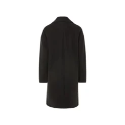 esmara® Damen Mantel in Wolloptik, mit Reverskragen (schwarz, 34) - B-Ware neuwertig