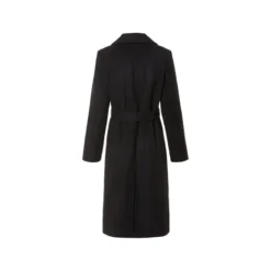 esmara® Damen-Mantel, mit Reverskragen, 42, schwarz - B-Ware neuwertig