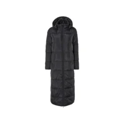 esmara® Damen Maxi-Steppmantel, seitlicher Gehschlitze mit Druckknöpfen - B-Ware