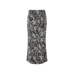 esmara® Damen Midi-Rock, mit elastischem Gummizugbund - B-Ware
