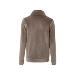 esmara® Damen Nicki-Jacke, mit aufgesetzten Kängurutaschen (Braun, S(36/38)) - B-Ware neuwertig