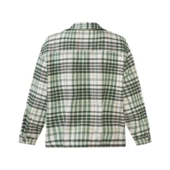 esmara® Damen Overshirt, aus weicher, wärmender Flanell-Qualität (Karo, 38) - B-Ware neuwertig