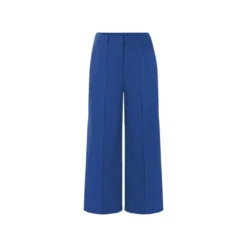 esmara® Damen Palazzohose, mit hoher Taille (Blau, 36) - B-Ware neuwertig