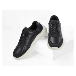esmara® Damen Premium-Freizeitschuhe, mit Schaftrandpolsterung (Schwarz, 40) - B-Ware neuwertig
