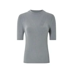 ESMARA® Damen Pullover, in weicher Feinstrick-Qualität (Grau, M(40/42)) - B-Ware neuwertig