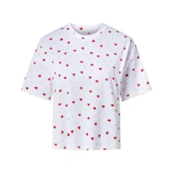 esmara® Damen Pyjama (Weiß, XS(32/34)) - B-Ware neuwertig