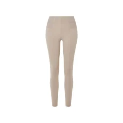 esmara® Damen Shaping-Jeggings, mit hohem Bund (Beige, M(40/42)) - B-Ware neuwertig